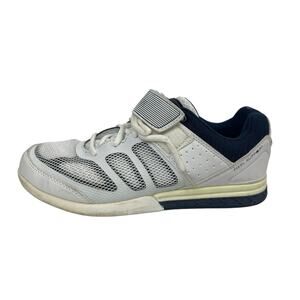 Nordic Lifting White Mesh Low Top Lace Up Round Toe Athletic Sneakers Shoes Sz 8